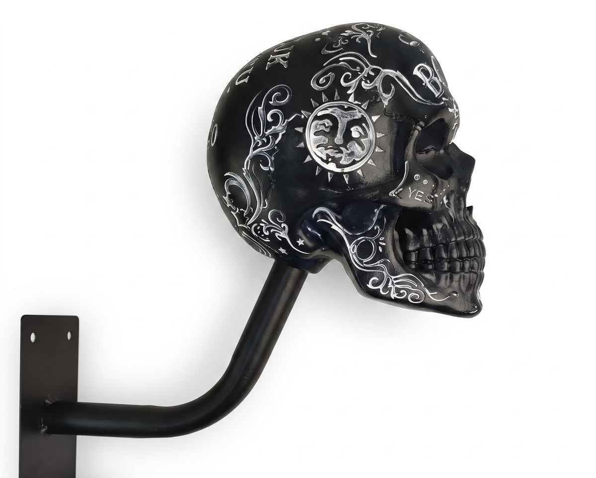 Skull Helmet Wall Mount