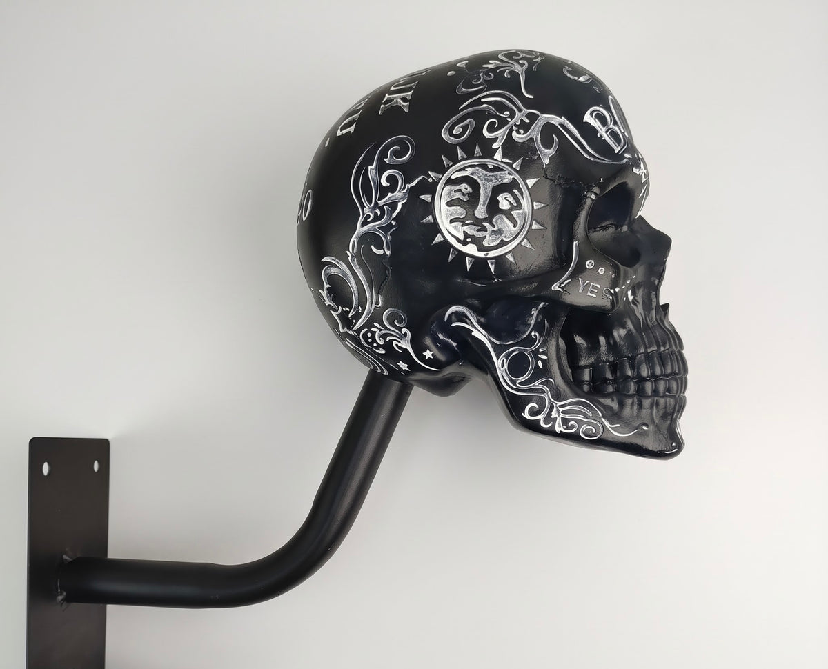 Skull Helmet Wall Mount